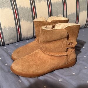 UGG Kids Brown Suede Boots